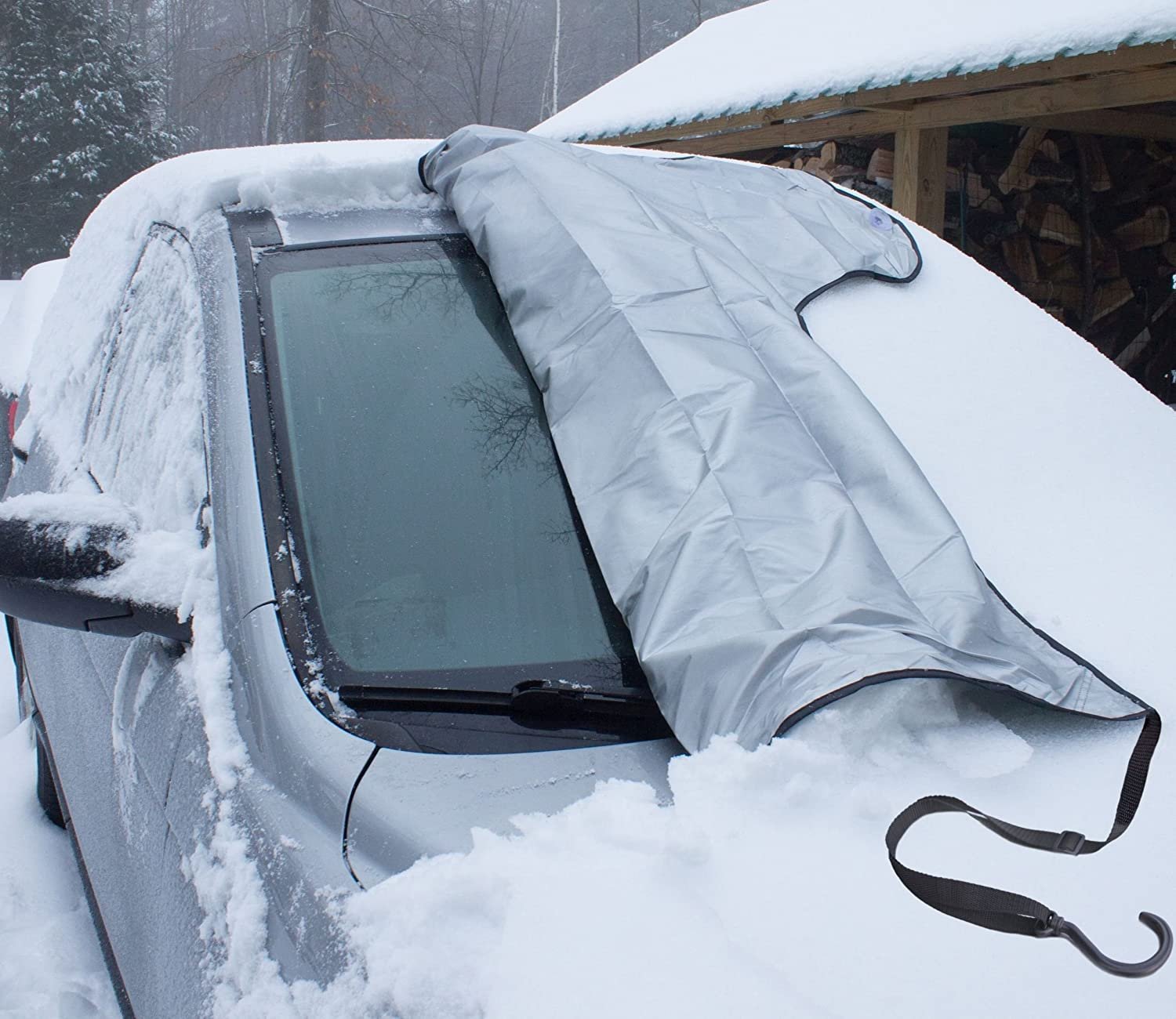 RXIRUCGD Couverture de neige pour pare-brise de voiture Bords