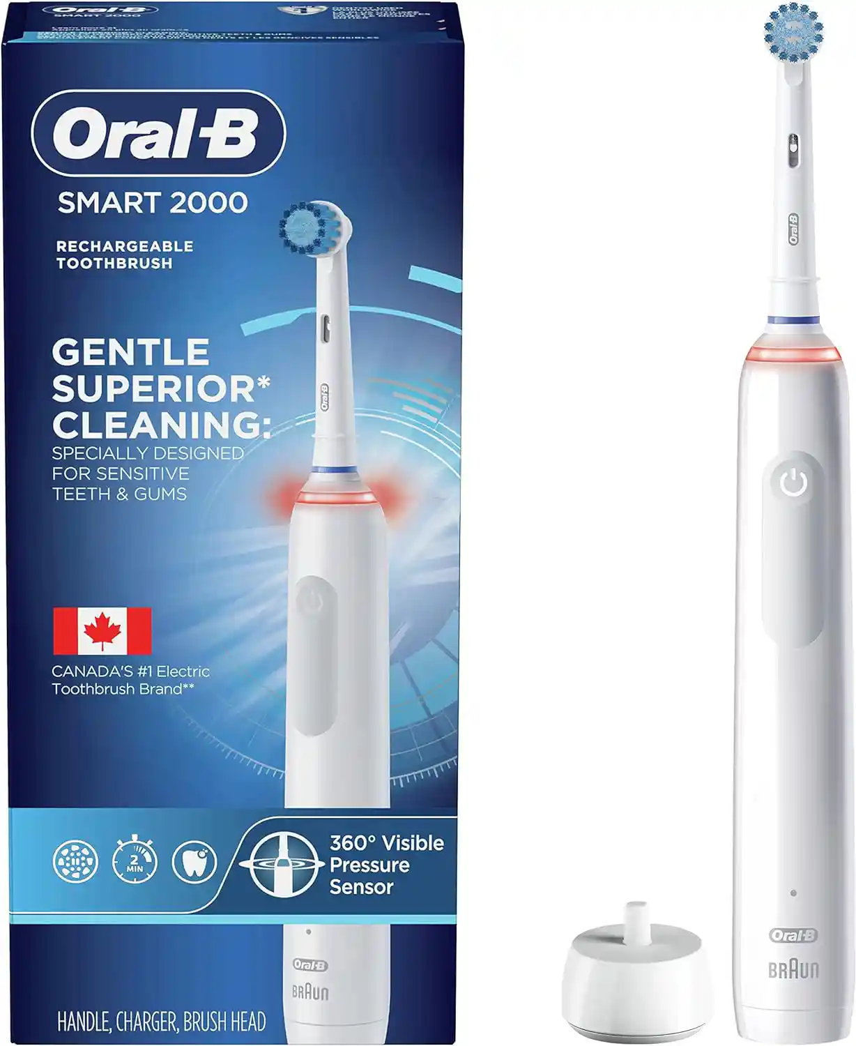 Meilleure brosse à dents électrique rapport qualité/prix : Oral-B Smart 2000